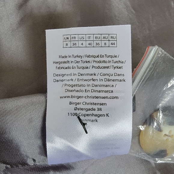 Remain Birger Christensen green gambles Tyron single button Wool Blazer - Picture 7 of 7